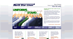Desktop Screenshot of northstarlinen.com